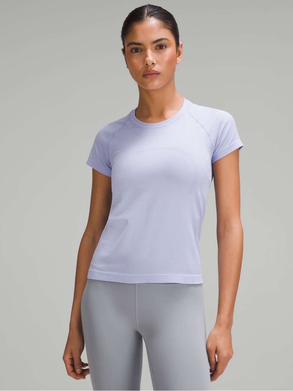 Lululemon Swiftly Tech Short-Sleeve Shirt 2.0 *Race Length in Lilac Smoke